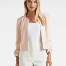 Forever New Light Pink Blazer-image-20