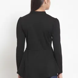 KASSUALLY Black Relaxed Fit Tailored Jacket image 2