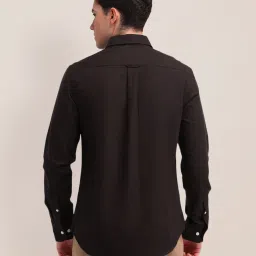 U.S. Polo Assn. Brown Cotton Regular Fit Striped Shirt image 2