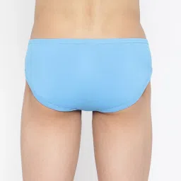 La Intimo Multicolored Comfort Fit Striped Briefs - Pack Of 3 image 2