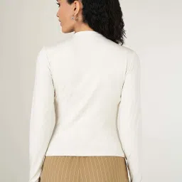 People by Pantaloons White Plain Top image 2