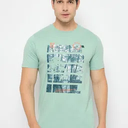 Duke Graphic Printed Round Neck Cotton Slim Fit T-shirt-picture-15