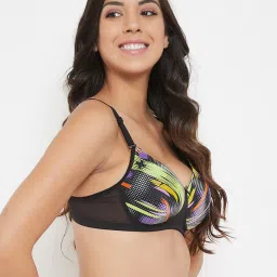 Clovia Multicolor Non Wired Padded T Shirt Bra image 3