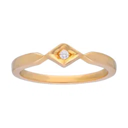C. Krishniah Chetty Group Gold & Diamond Luxe Accent Ring image 2