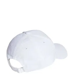 adidas White 100% Cotton Baseball Cap (OSFC) image 2