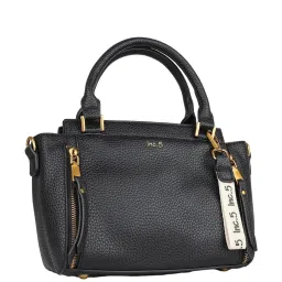 Inc.5 Black Solid Handbag image 2