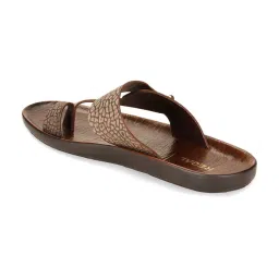 Regal Men's Cognac Toe Ring Sandals image 5