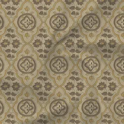 Layers BasicX Brown Printed Pure Cotton 120 TC Queen Bedsheet & Pillow Covers-100" x 88" image 5