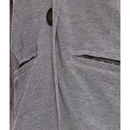 Campus Sutra Purple Textured Blazer image 5