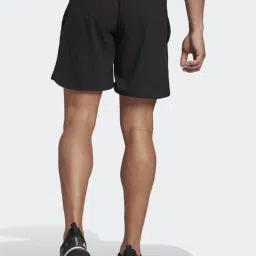 Adidas Black Regular Fit Sports Shorts image 2