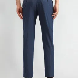 Arrow Blue Polyester Regular Fit Formaltrousers image 2
