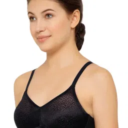 Wacoal Back Appeal Non-Padded Non-Wired Full Coverage Full Support Everyday Comfort  Bra - Black image 4
