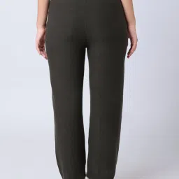 BlissClub Green Mid-Waist Yoga Pants image 2