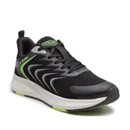 Action Men's Black Running Shoes image 3