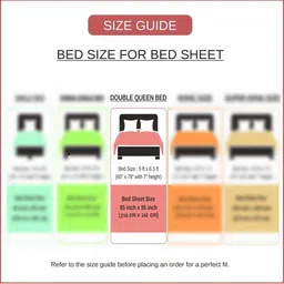 DGSM CRAFT Green Geometric 144 TC Single Bedsheet with 1 Pillow Covers image 3