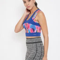 Clovia Multicolor Non Wired Padded Sports Bra image 4