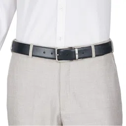 Tommy Hilfiger Black & Brown Reversible Belt for Men image 5