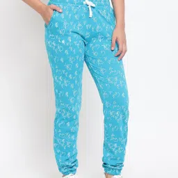 Lil Tomatoes Kids Blue Printed Trankpants image 4