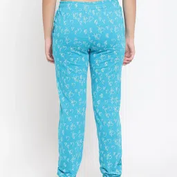 Lil Tomatoes Kids Blue Printed Trankpants image 2