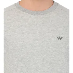 Wildcraft Light Grey Round Neck Sweatshirt image 4