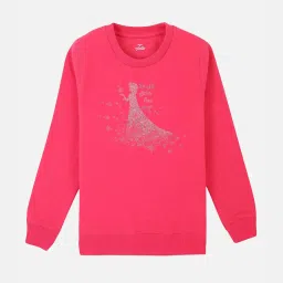kidsville Frozen Printed Sweatshirt For Kids Girls image 1