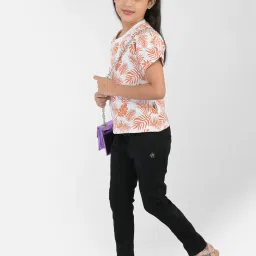 Crimsoune Club Girls Black Solid Jeans image 5