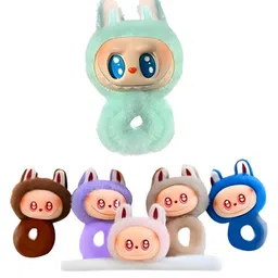 NEGOCIO Wrap your hands in cuteness with these adorable Plush Hand Bands! Perfect for adding a fun, vibrant touch to any outfit or simply keeping your hands warm- PACK OF 1- COLOR MAY VARY-picture-13