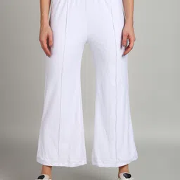 PAAVKI Women Loose-Fit Mid-Rise Trousers-image-84