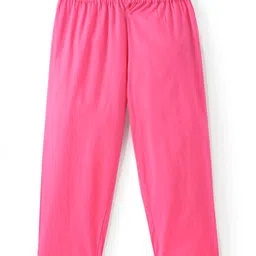 Babyoye  Sleeveless  Embroidered Kurti & Salwar Set with Dupatta - Fuschia image 4