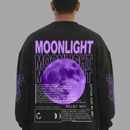 TheBTclub Men Printed Pullover Oversized Sweatshirt-picture-16