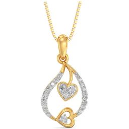 Joyalukkas 18k Gold & Diamond Pendant without Chain-image-70