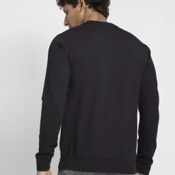 Being Human Black Regular Fit Sweatshirt image 2