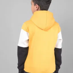 Crimsoune Club Kids Multicolor Color Block Full Sleeves Sweatshirt image 2