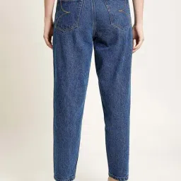 Bene Kleed Blue Cotton Regular Fit High Rise Jeans image 2