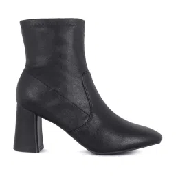 London Rag Women's Black Casual Booties image 1