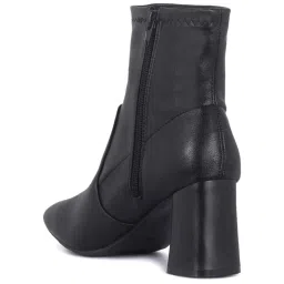 London Rag Women's Black Casual Booties image 5