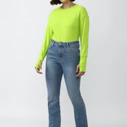 Forever 21 Green Regular Fit Top image 4