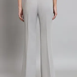 Powersutra Grey Polyester Regular Fit Trouser image 2