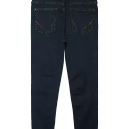 Allen Solly Junior Navy Solid Jeans image 2