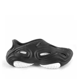 Red Tape Men's Black & White Slip-ons Clogs image 2