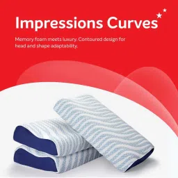 Sleepwell Impressions Curves Pillow image 2