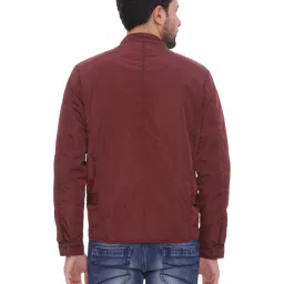 Basics Red Comfort Fit Jacket image 2