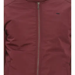 Basics Red Comfort Fit Jacket image 4