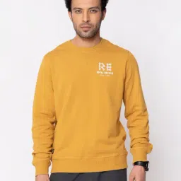 Royal Enfield Yellow Round Neck Sweatshirt-image-35