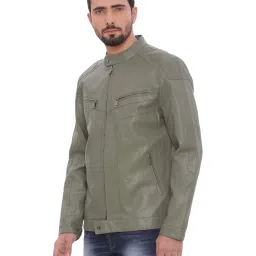 Basics Beige Comfort Fit Jacket image 3
