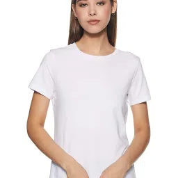 COLOR CAPITAL Mustard & White Regular Fit T-Shirt (Pack Of 2) image 2