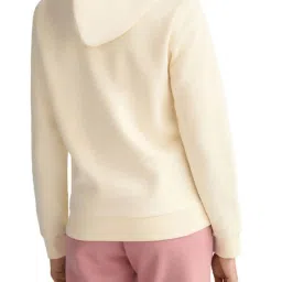 Gant Beige Regular Fit Hoodie image 2