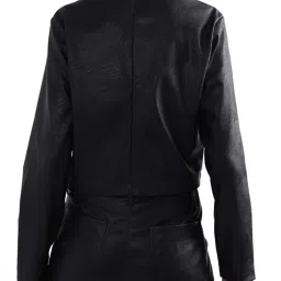 KENDALL + KYLIE Black Regular Fit Blazer image 2