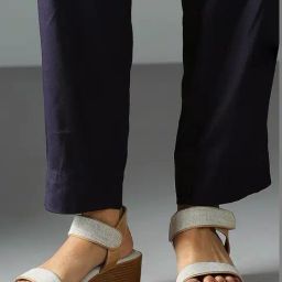Inc.5 Women's Beige Ankle Strap Wedges-picture-14