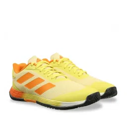Adidas Men's VELOCITY GRAND Yellow Tennis Shoes image 2